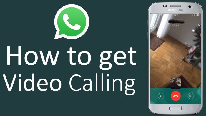 WhatsApp video calling